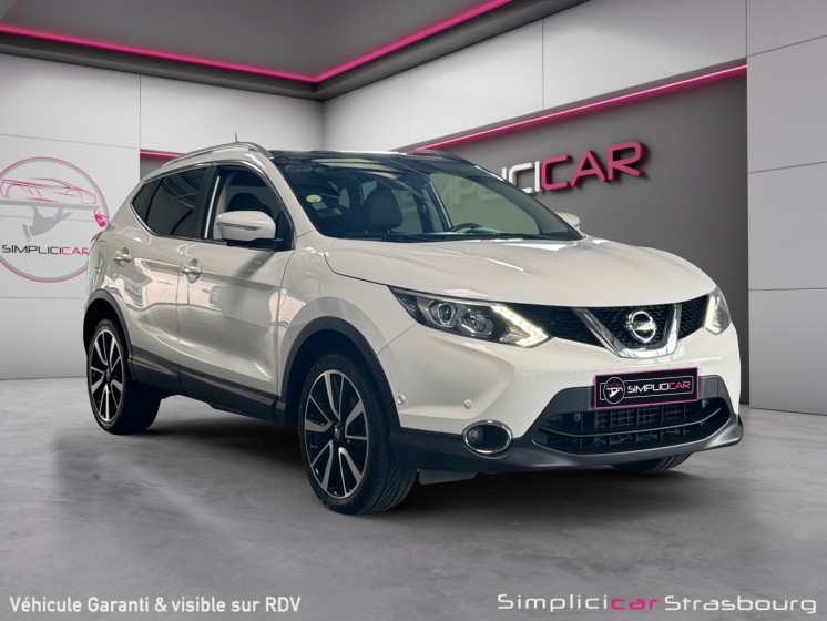 Nissan qashqai2 1.6 dci 130 fap stop/start tekna toit pano - camera 360 - siege electrique - jantes 19 occasion simplicicar... Nissan qashqai2 1.6 dci 130 fap stop/start tekna toit pano - camera 360 - siege electrique - jantes 19 occasion simplicicar...