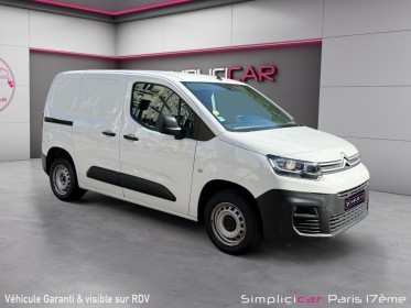 Citroen berlingo taille xl bluehdi 100 ss bvm shine/driver 3 places /camera 360/ porte laterale occasion paris 17ème...