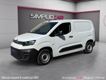 Citroen berlingo taille xl bluehdi 100 ss bvm shine/driver 3 places /camera 360/ porte laterale occasion paris 17ème...