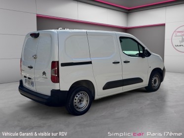 Citroen berlingo taille xl bluehdi 100 ss bvm shine/driver 3 places /camera 360/ porte laterale occasion paris 17ème...
