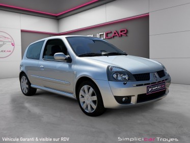 Renault clio 2.0i 16v sport occasion troyes simplicicar simplicibike france