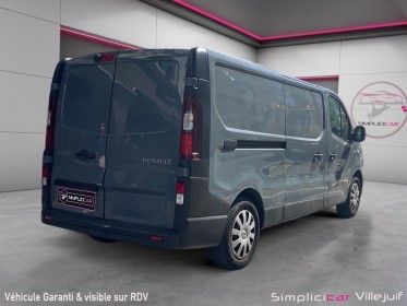 Renault trafic cabine approfondie l2h1 1200 kg dci 145 energy edc grand confort, carplay, caméra de recul, garantie 12 mois...