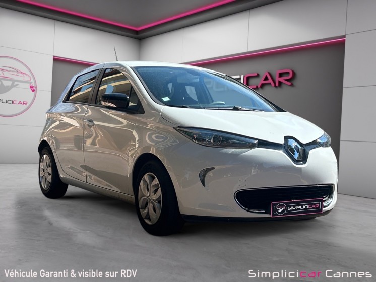 Renault zoe life batterie achat intégral occasion cannes (06) simplicicar simplicibike france Renault zoe life batterie achat intégral occasion cannes (06) simplicicar simplicibike france