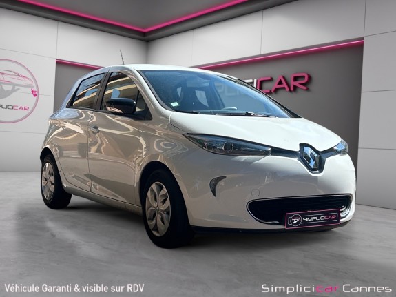 Renault zoe life batterie achat intégral occasion cannes (06) simplicicar simplicibike france