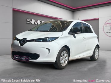 Renault zoe life batterie achat intégral occasion cannes (06) simplicicar simplicibike france