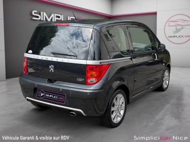 Peugeot 1007 1.6e 16v 110ch sporty pack occasion simplicicar vaucresson simplicicar simplicibike france