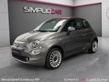 Fiat 500c 1.2 8v 69 cv lounge - garantie 12 mois occasion simplicicar lyon ouest simplicicar simplicibike france