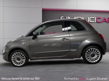 Fiat 500c 1.2 8v 69 cv lounge - garantie 12 mois occasion simplicicar lyon ouest simplicicar simplicibike france