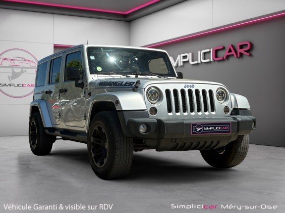 Jeep wrangler 2.8 crd 200 unlimited arctic a boite automatique garantie 12 mois occasion simplicicar mery-sur-oise...