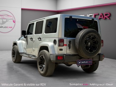Jeep wrangler 2.8 crd 200 unlimited arctic a boite automatique garantie 12 mois occasion simplicicar mery-sur-oise...