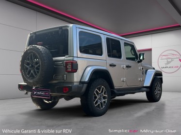 Jeep wrangler unlimited 2.0 l t 272 ch 4x4 bva8 overland toit éléctrique garantie 12 mois occasion simplicicar...