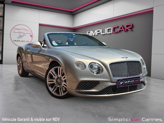 Bentley continental gtc v8 4.0 507 ch bva occasion cannes (06) simplicicar simplicibike france