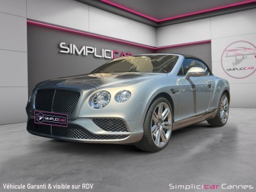 Bentley continental gtc v8 4.0 507 ch bva occasion cannes (06) simplicicar simplicibike france