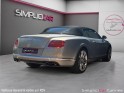 Bentley continental gtc v8 4.0 507 ch bva occasion cannes (06) simplicicar simplicibike france