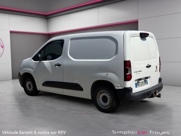 Peugeot partner fourgon standard 650 kg bluehdi 100 bvm5 asphalt occasion troyes simplicicar simplicibike france
