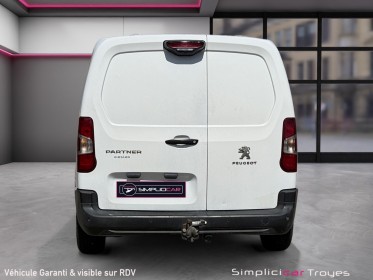 Peugeot partner fourgon standard 650 kg bluehdi 100 bvm5 asphalt occasion troyes simplicicar simplicibike france
