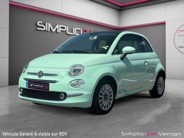 Fiat 500 my17 1.2 69 ch lounge  entretien complet  garantie 12 mois occasion simplicicar vernon simplicicar simplicibike france
