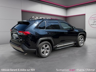 Toyota rav4 hybride my24 222 ch awd-i dynamic/camera de recul/ garantie 12 mois occasion paris 17ème (75)(porte maillot)...