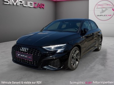 Audi a3 sportback 35 tfsi mild hybrid 150ch s tronic 7 s line occasion montpellier (34) simplicicar simplicibike france