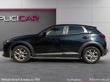 Mazda cx-3 2.0l skyactiv-g 120 4x2 bva6 dynamique/garantie 12 mois/entretient complet/ecran tactile occasion montreuil (porte...