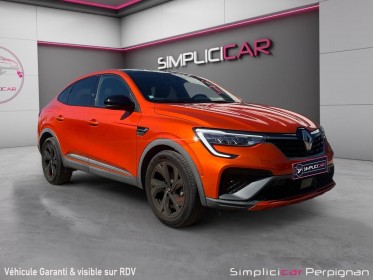 Renault arkana tce 160 edc fap - 21b r.s. line - 1er main, toit ouvrant, orange valencia - garantie 12 mois occasion...