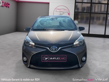 Toyota yaris hybride lca 2016 100h collection toit panoramique, caméra recul, entretien toyota, garantie 12 mois occasion...
