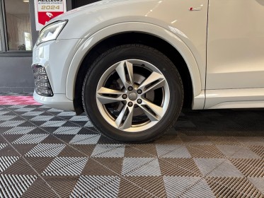 Audi q3 q3 2.0 tdi 184 ch s tronic 7 quattro s line - garantie 12 mois - occasion  simplicicar aix les bains simplicicar...