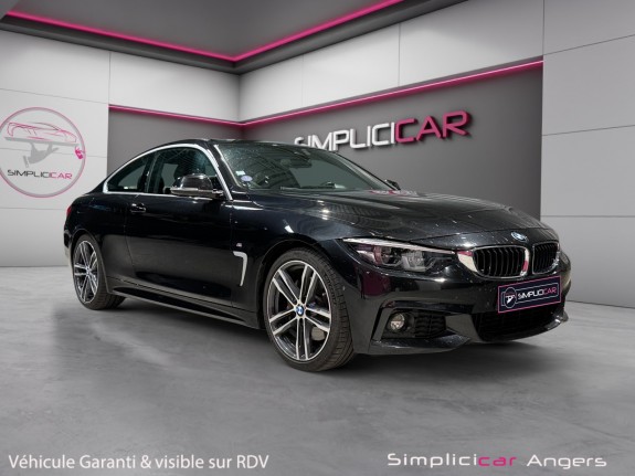 Bmw serie 4 coupe f32 lci 440i 326 ch bva8 m sport garantie 12 mois toit ouvrant/sièges chauffants/harman kardon occasion...