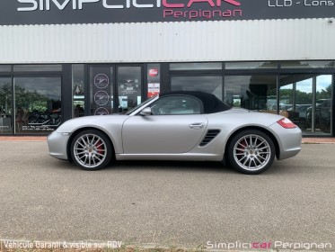 Porsche boxster s 987 3.2 280 ch suivit/climatisation garantie 12 mois occasion simplicicar perpignan  simplicicar...