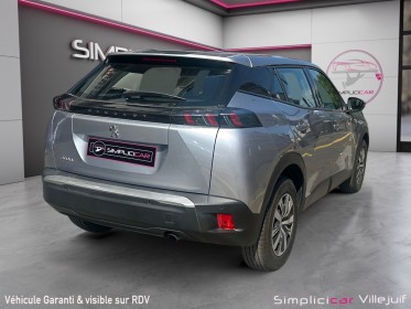 Peugeot 2008 puretech 100 ss bvm6 active, régulateur de vitesse, limiteur de vitesse, garantie 12 mois occasion simplicicar...