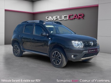 Dacia duster dci 110 4x2 black touch 2017 - distribution faite occasion simplicicar coeur d'yvelines - auto expo 78...