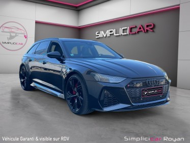 Audi rs6 c8 4.0 tfsi 600ch  quattro tiptronic 8 rapports entretien à jour garantie 12 mois occasion simplicicar royan...