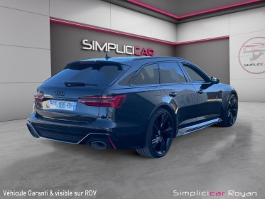 Audi rs6 c8 4.0 tfsi 600ch  quattro tiptronic 8 rapports entretien à jour garantie 12 mois occasion simplicicar royan...