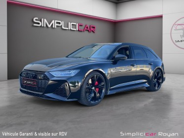 Audi rs6 c8 4.0 tfsi 600ch  quattro tiptronic 8 rapports entretien à jour garantie 12 mois occasion simplicicar royan...