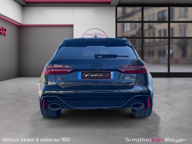 Audi rs6 c8 4.0 tfsi 600ch  quattro tiptronic 8 rapports entretien à jour garantie 12 mois occasion simplicicar royan...