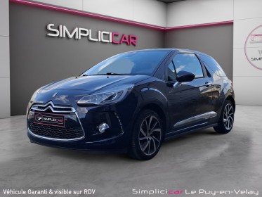 Citroen ds3 puretech 110 ss edition 1955 occasion simplicicar velay simplicicar simplicibike france