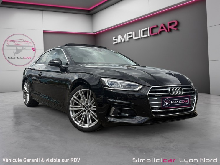Audi a5 a5 2.0 tdi 190 s tronic 7 quattro avus  entretien full audi / affichage tete haute / 2e main occasion simplicicar...