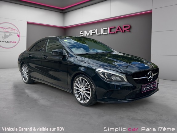 Mercedes classe cla 180 d 7-g dct sensation -garantie 12 mois occasion paris 17ème (75)(porte maillot) simplicicar...