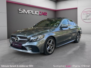 Mercedes classe c 220 d 9g-tronic amg line-prochain entretien deja payer-sieges electriques,chauffants,a memoir-led......