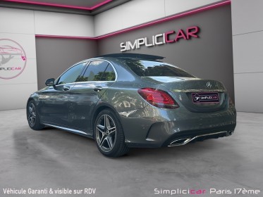Mercedes classe c 220 d 9g-tronic amg line-prochain entretien deja payer-sieges electriques,chauffants,a memoir-led......