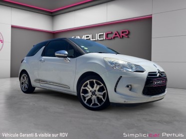 Citroen ds3 e-hdi 110 airdream sport chic occasion simplicicar pertuis  simplicicar simplicibike france