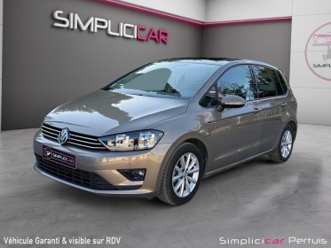 Volkswagen golf sportsvan 1.4 tsi 125 ch / carat / 1ère main occasion simplicicar pertuis  simplicicar simplicibike france