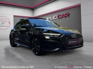 Audi a3 sportback 40 tdi 200 s tronic 7 quattro s line garantie constructeur 2026/ full options occasion paris 17ème...
