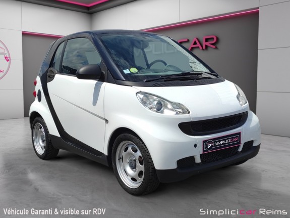 Smart fortwo 1.0l 71 ch pure occasion simplicicar reims simplicicar simplicibike france