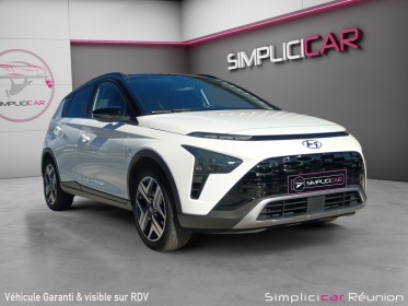 Hyundai bayon 1.0 t-gdi 100 dct-7 hybrid 48v creative occasion réunion ville st pierre simplicicar simplicibike france