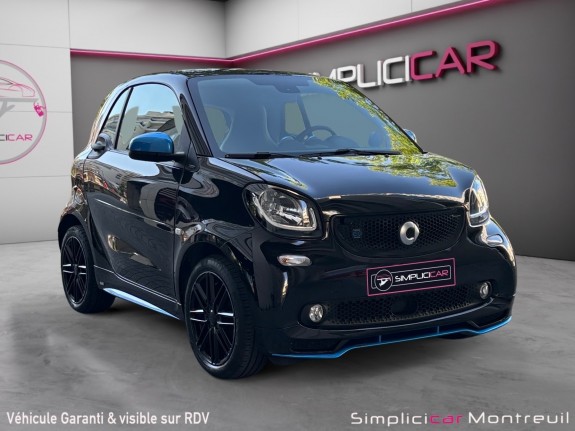Smart fortwo coupe 82 ch electrique ba1 brabus style occasion montreuil (porte de vincennes)(75) simplicicar simplicibike...