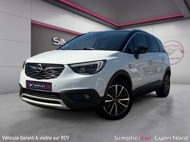 Opel crossland x 1.2 turbo 130 ch design 120 ans occasion simplicicar lyon nord  simplicicar simplicibike france