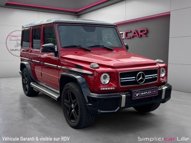 Mercedes classe g 63 amg edition designo 463 occasion simplicicar lille  simplicicar simplicibike france
