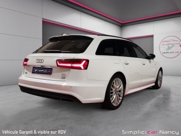 Audi a6 avant 2.0 tdi 190ch s-tronic 7 finition s-line  garantie 12 mois occasion simplicicar nancy simplicicar simplicibike...