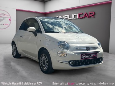 Fiat 500 my17 1.2 69 ch lounge - toit panoramique occasion simplicicar lagny  simplicicar simplicibike france